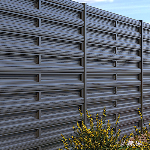 Horizontal Picket Fence